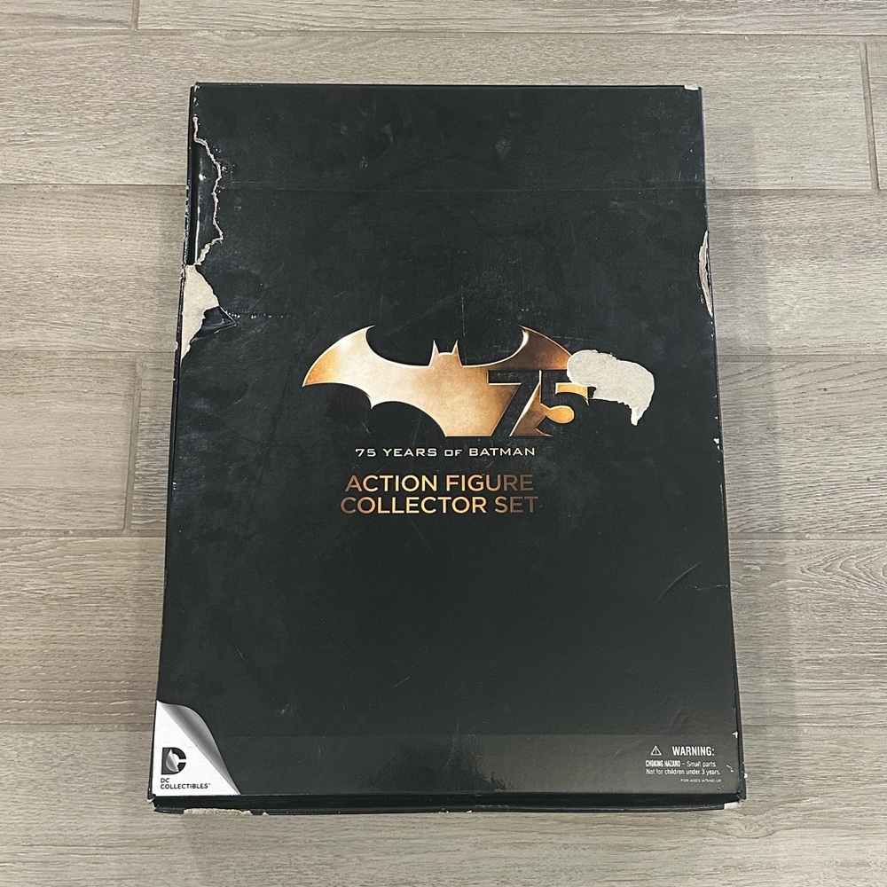 VTG DC Collectibles 75 Years Of Batman Action Figure Collection Set